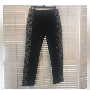 Diane Gilman DG2  Animal Print Jeans Sz 8P